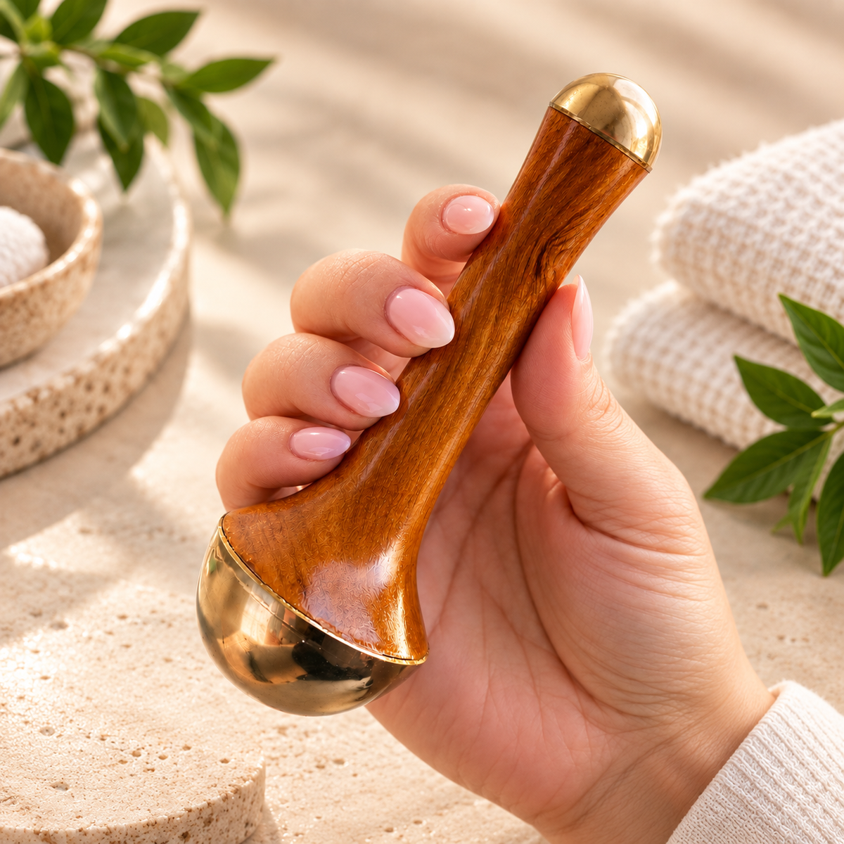 Ayurvedic Kansa Wand Massager