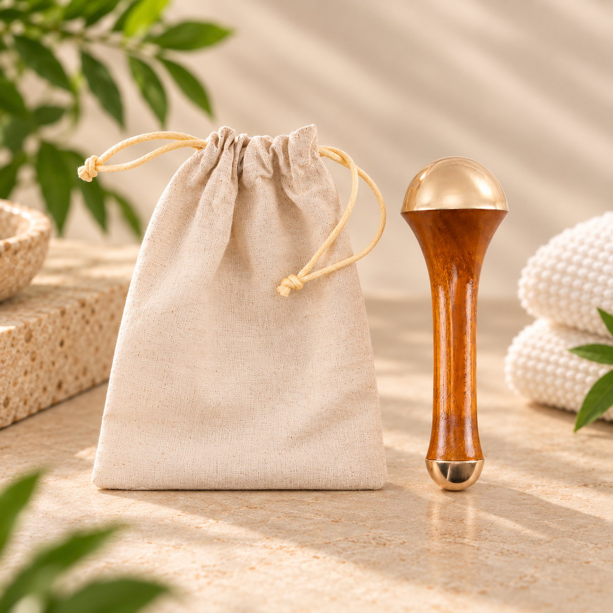 Ayurvedic Kansa Wand Massager