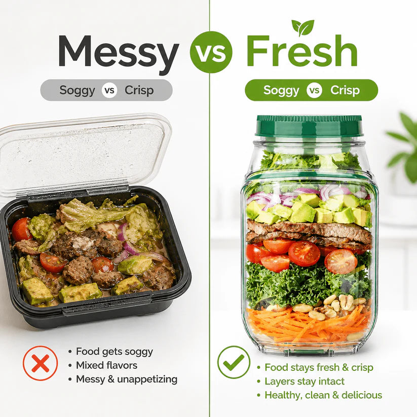 NutriPod™ Instant Salad Jar