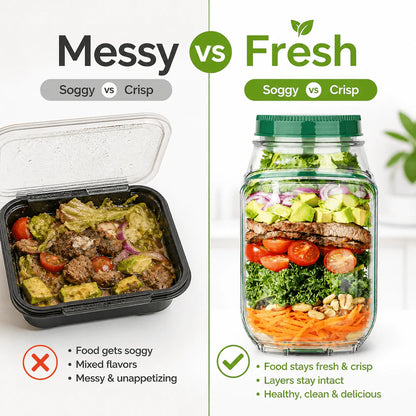 NutriPod™ Instant Salad Jar